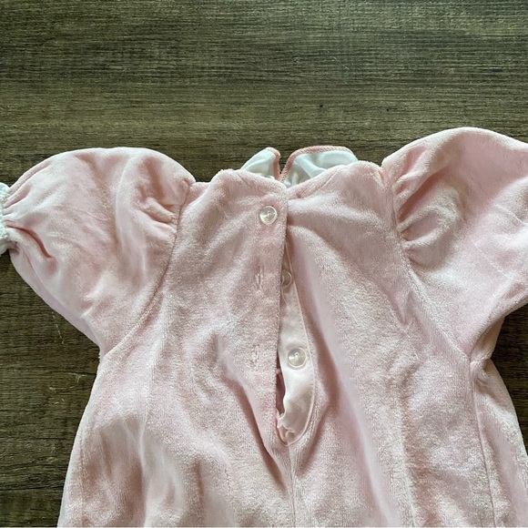 Vintage Carter’s Pink Terri Footie Pajama Sleeper for Baby Girl Size 3 months - Picture 6 of 13